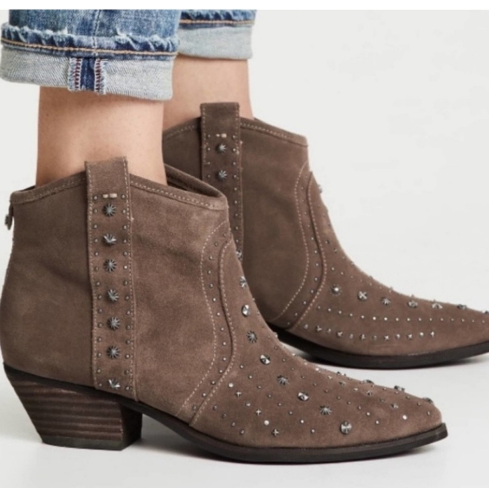 Sam Edelman Brian Studded Western Bootie
